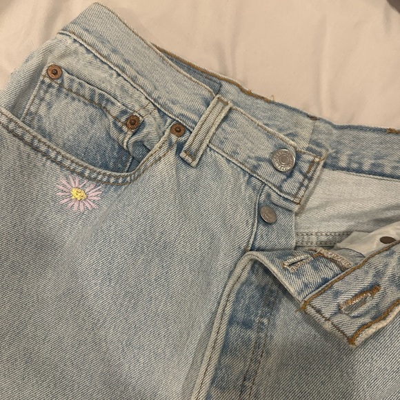 Levi 501 32 x 32 Jeans one of a kind unique - Picture 1 of 3